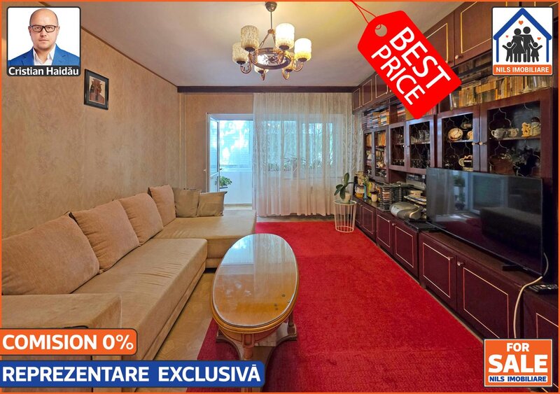 Decebal ocazie! - Apartament 4 camere, 2 bai, 2 balcoane